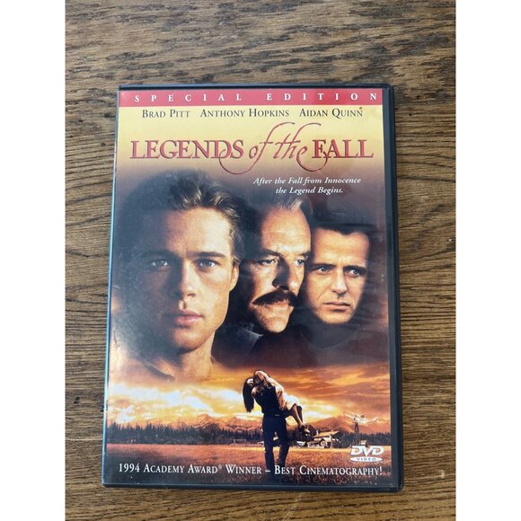 Legends Of The Fall DVD 1994 Special Edition Brad Pitt Anthony Hopkins Pre-Owned - Picture 1 of 4
